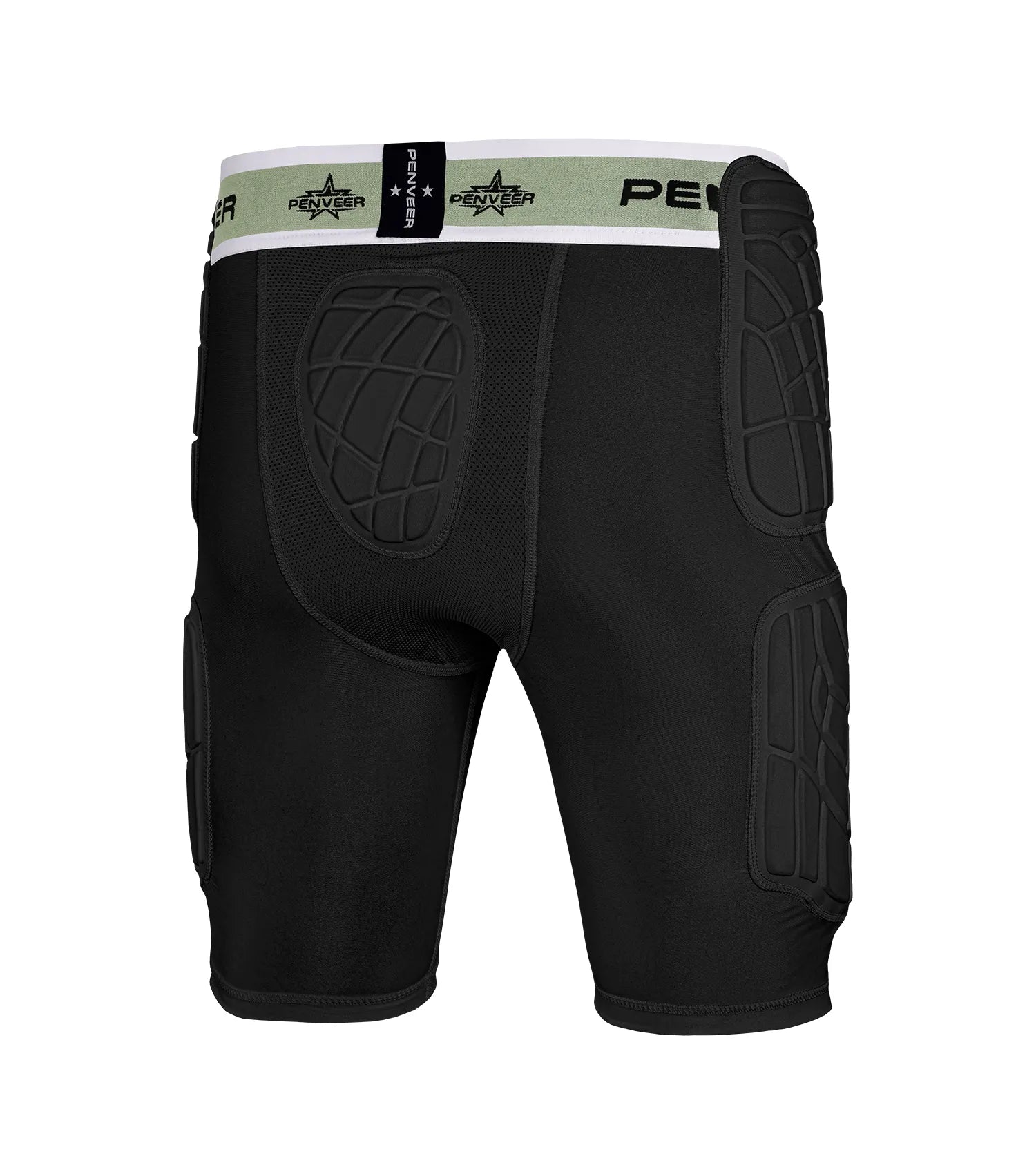 5.0 Adult Football Girdle for Men with Cup Pocket (Black)