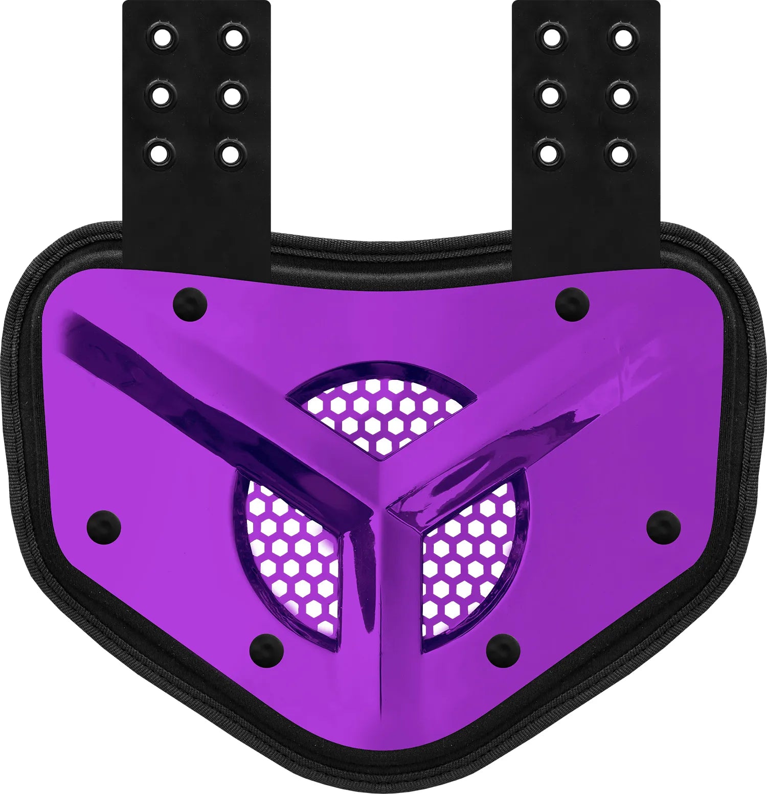Back Plate Vented Adult Purple