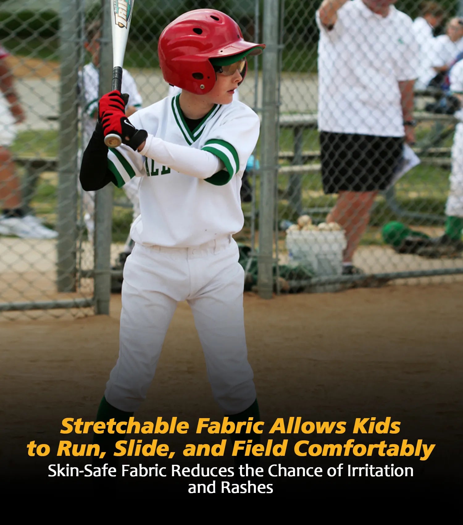 Baseball knicker style pant youth black