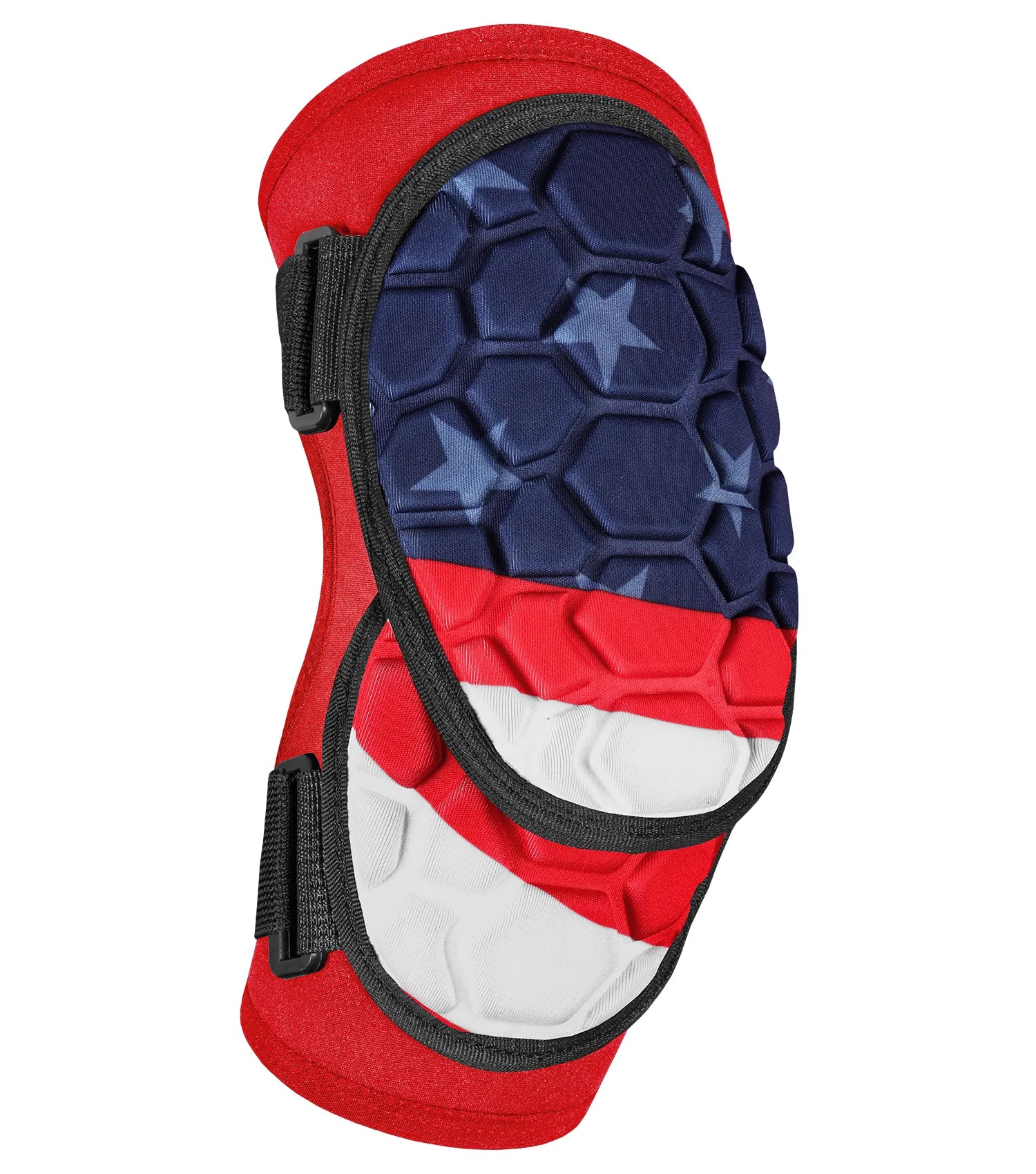 Baseball Elbow Guard with Adjustable Straps, Adult & Youth Sizes (USA Flag)