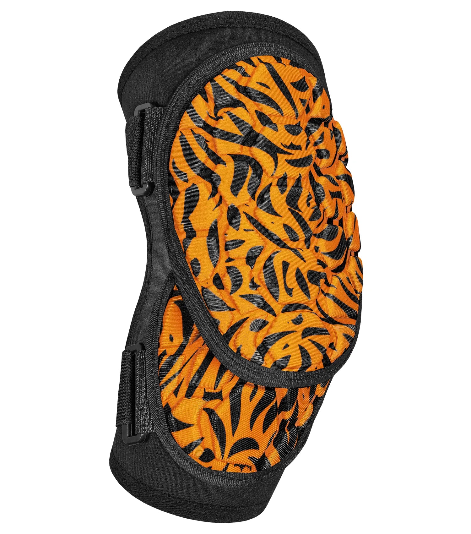 Baseball Elbow Guard with Adjustable Straps, Adult & Youth Sizes (Orange Texture)