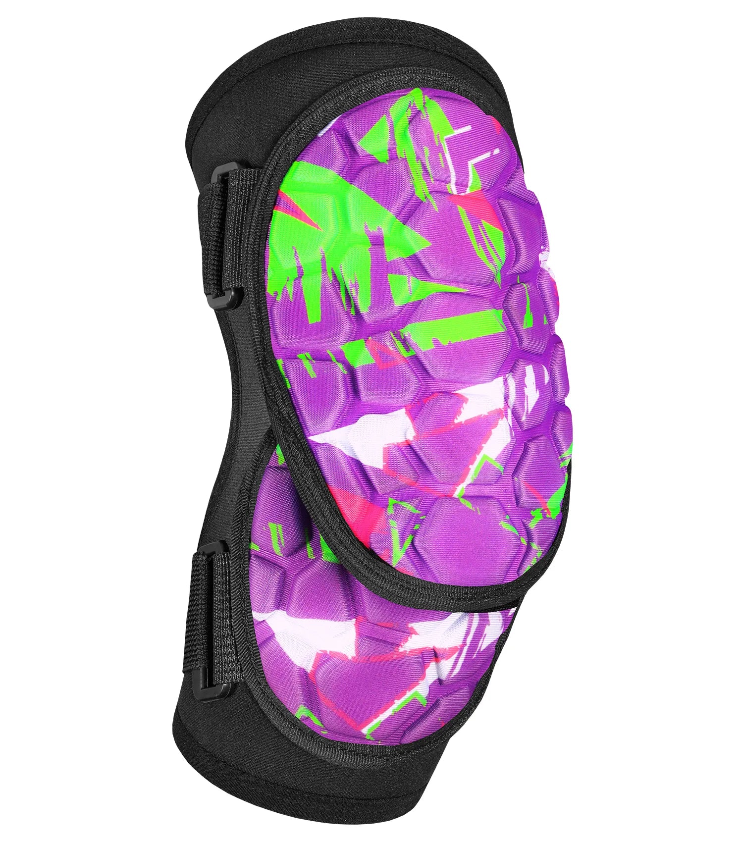Baseball Elbow Guard with Adjustable Straps, Adult & Youth Sizes (Purple Texture)