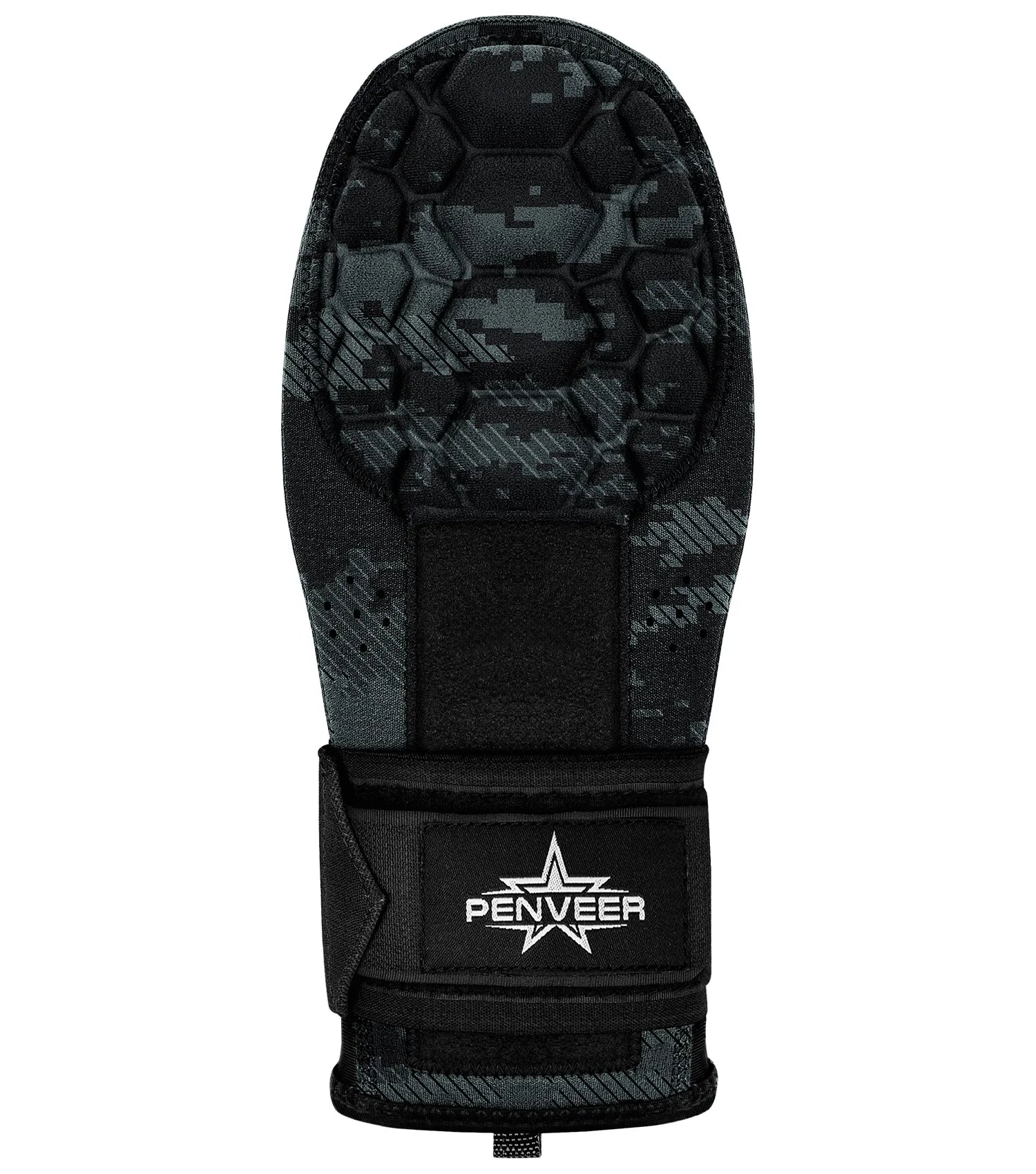 Baseball Sliding Mitt For Left and Right Hand, Youth & Adult Sizes (Black Camo)