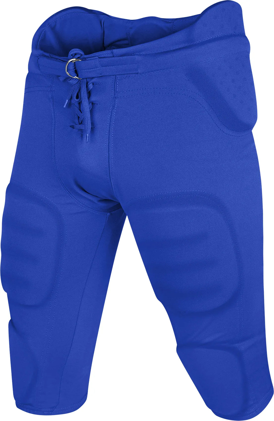 Men's Integrated Football Pants with Built-in Pads Royal Blue