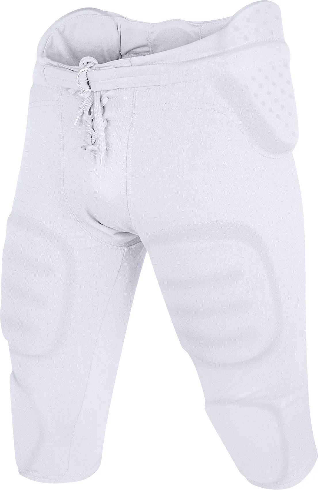 Men's Integrated Football Pants with Built-in Pads White